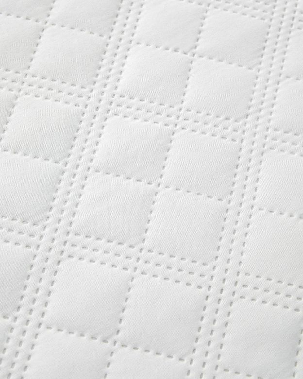 English Home --499-99- Star Mikrofiber Kapitoneli Tek Kişilik Alez 100X200 Cm Beyaz