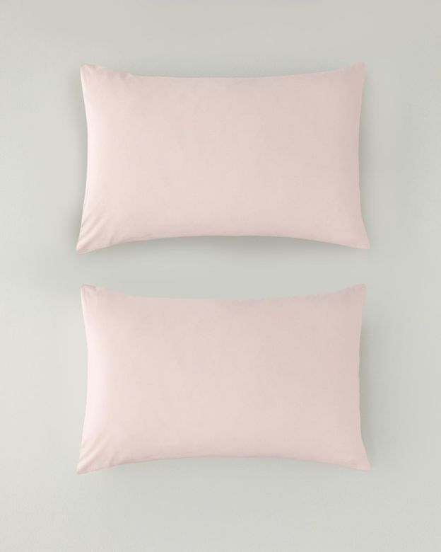 English Home -639-99 Pure Pamuklu 2'li Yastık Kılıfı 50X70 Cm Toz Pembe