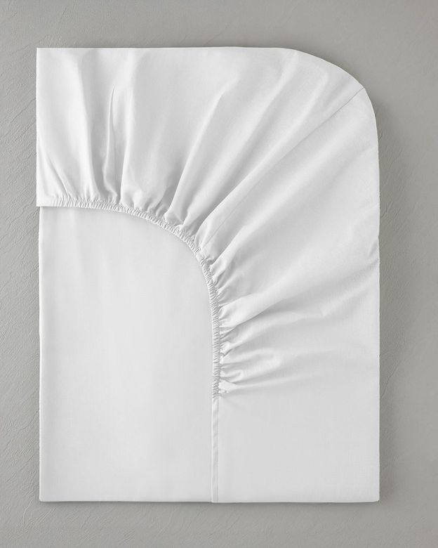 English Home 65987089798 Novella Premium Pamuk Dokulu King Size Lastikli Çarşaf 180X200 Cm Beyaz