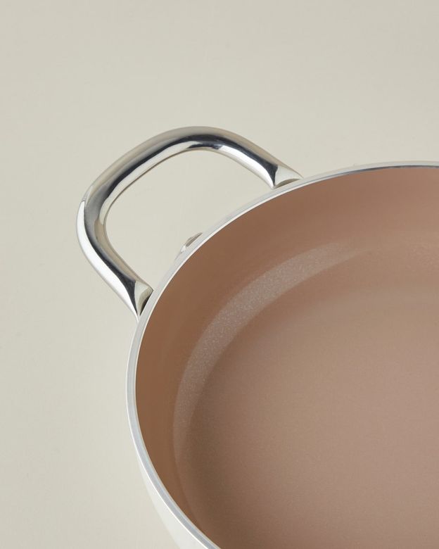 English Home cerawell99999 Prego Cerawell Kapaklı Sahan 20 Cm Krem - Kahve