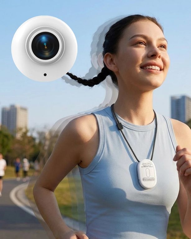 Epilons 121925533 Manyetik Sabitlemeli 1080P Spor Kamera Geniş Açı Lens Ve Mobil Bağlantı Özellikli