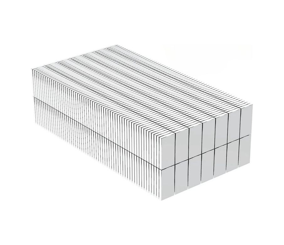 Epilons epo9954 20 Adet 15X10X1.5 Mm Köşeli Neodyum Mıknatıs N35 Magnet Dayanıklı Nikel Kaplama