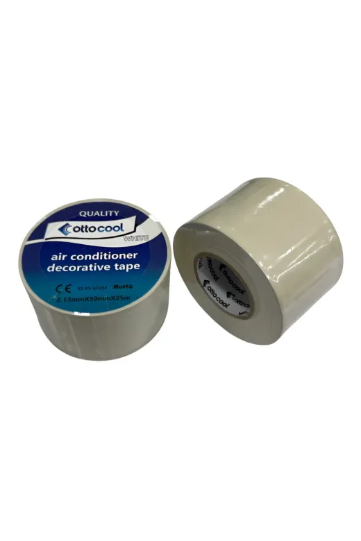 Ermiya 869500525520 2 Ad Kaliteyi Bilenler İçin Ottocool Klima Dekoratif Bantı Kalın Dar Sarım 50Mm X 25Mt