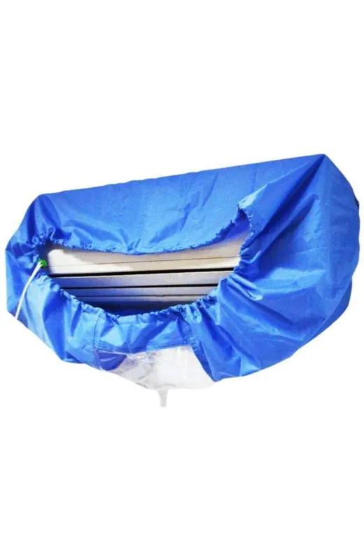 Ermiya 869951Q5JOLXK159 Klima Temizleme Brandası 9-12 İnverter Klima İçin+Hortum+Branda+Eldiven+Fırça
