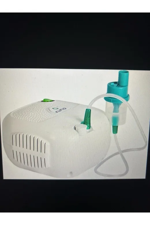 erva dekorasyon 2515155555 Nimo Mini Kompresörlü Kompak Nebulizatör Cihazı