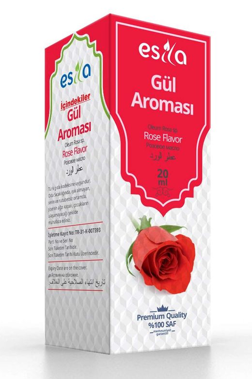 ESİLA RT-RYB-ESL1077 Gül Aroması 20 Ml.