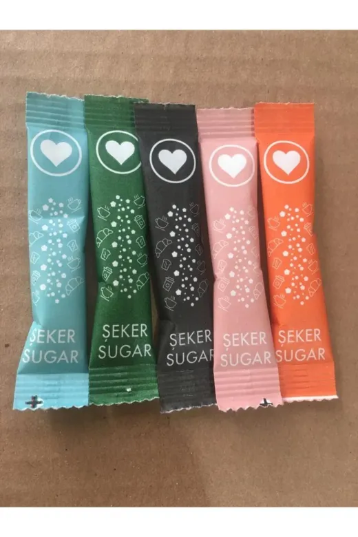 Espak TYBABHM8L0KAUI0A55 Stick Şeker Toz Şeker 2,5 Gr Renkli 400 Adet 1 Kg