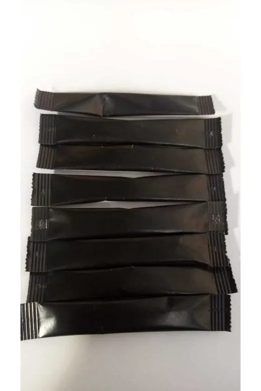 Espak TYBULQUZQ7M9IX6U71 Stick Şeker Siyah Baskısız Toz Şeker 3 Gr 5000 Adet 15 Kg