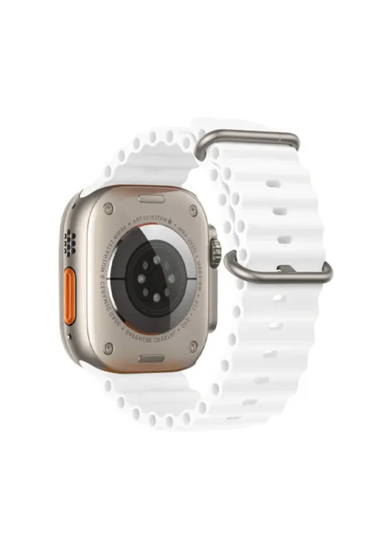 Ethab Giyim GLST4366-5604 Ally Watch 7-8 45Mm 6-5-4 44Mm Watch Ultra 49Mm Marine Silikon Kayış Kordon 3-2-1 - Glst4366-560