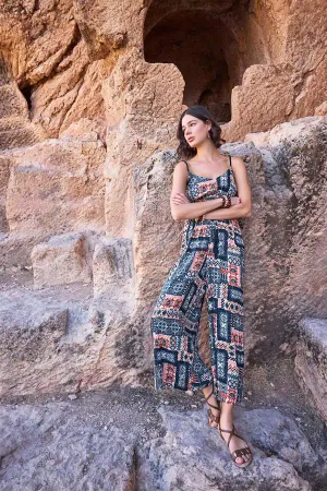 Etnik Desenli Tulum