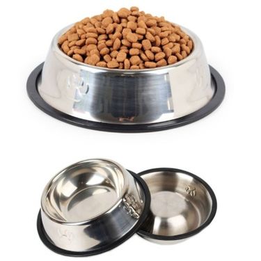 ETT 562741012822 Paslanmaz Çelik Metal Mama Kabı 15 Cm.