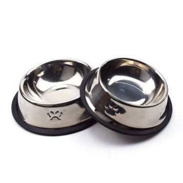 ETT 562741012852 Paslanmaz Çelik Metal Mama Kabı 18 Cm.