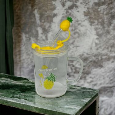 ETT 562741420055 Ananas Tasarımlı Kupa Bardak