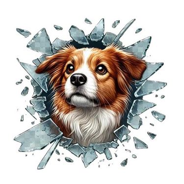 ETT 562741420581 Fulcar Australian Shepherd Araç Stickerı