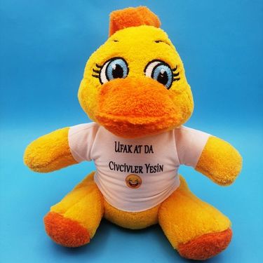 ETT 562741422957 Civciv Oyuncak Ufak At Da Civcivler Yesin Tişörtlü