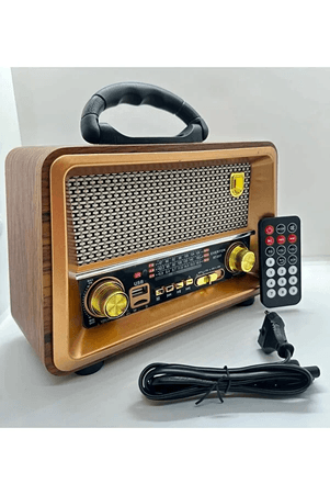Everton Rt-817 Usb/bt/fm Nostajık Kumandalı Müzik Çalar Radyo
