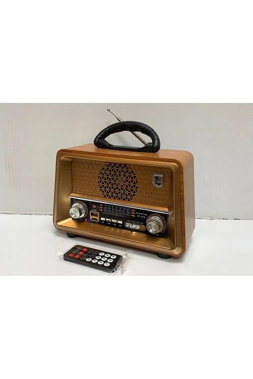 Everton Rt-818 Bluetooth-Usb-Sd-Fm Nostaljik Radyo