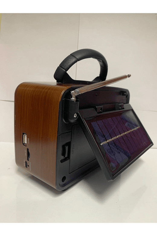 Everton Rt-847 Usb Bt Fm Solar Paneli Nostajık Radyo
