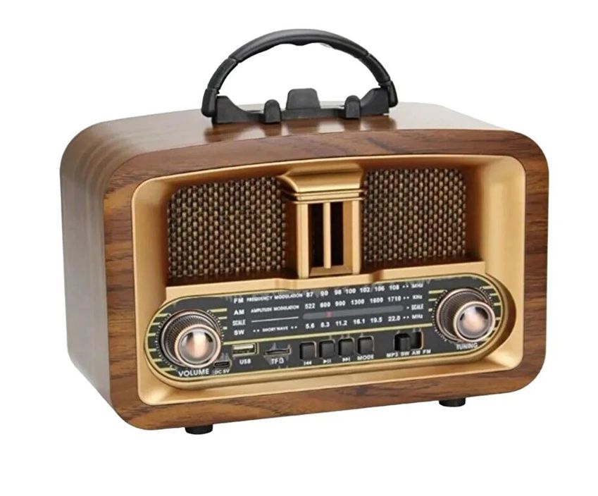 Everton Rt-876 Bluetooth Şarjlı Nostaljik Radyo