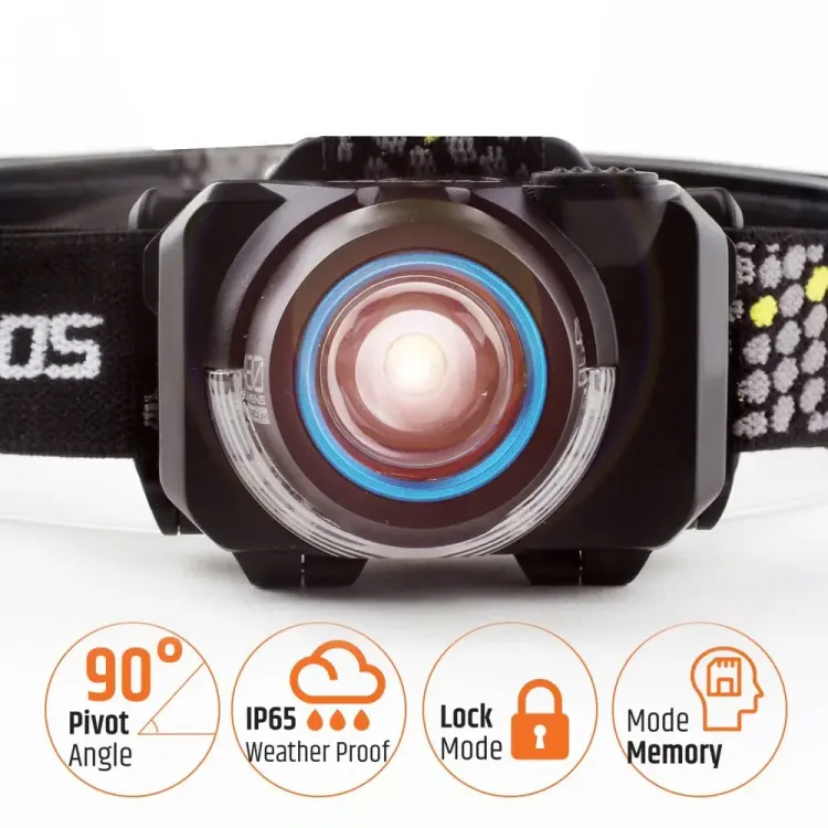 Evolite Eclipse 450 lm. IP65 Kafa Lambası su geçirmez