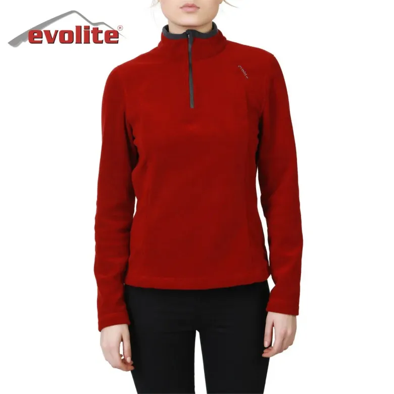 Evolite Fuga Kadın Mikro Polar Sweater/Nefes Alabilir Kumaş