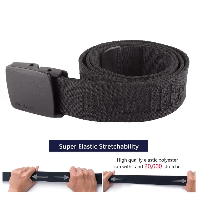 Evolite Outdoor Stretch Kemer 4cm/ Esnek ve Dayanıklı