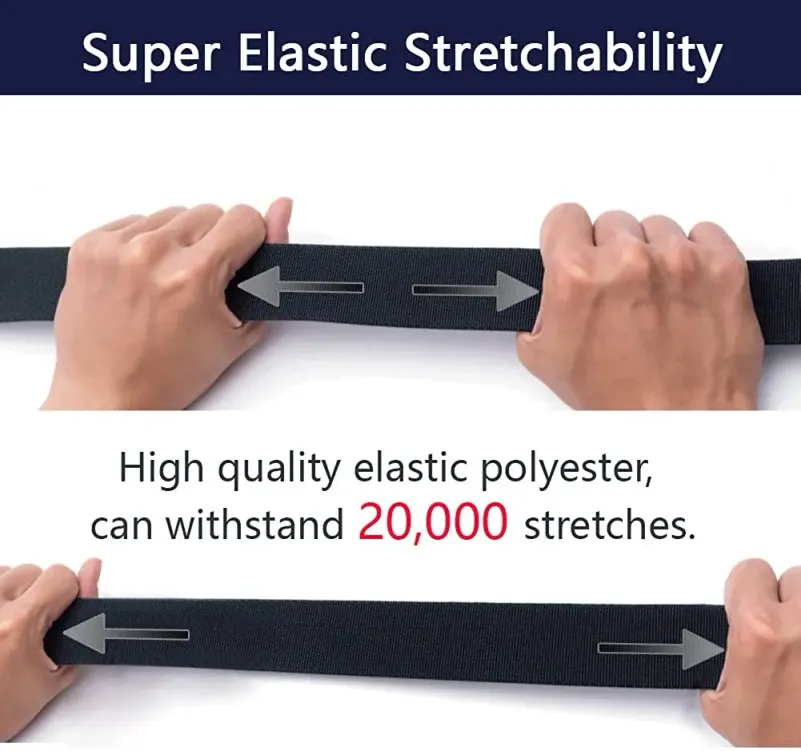 Evolite Outdoor Stretch Kemer 4cm/Dayanıklı ve Hızlı Tokalı