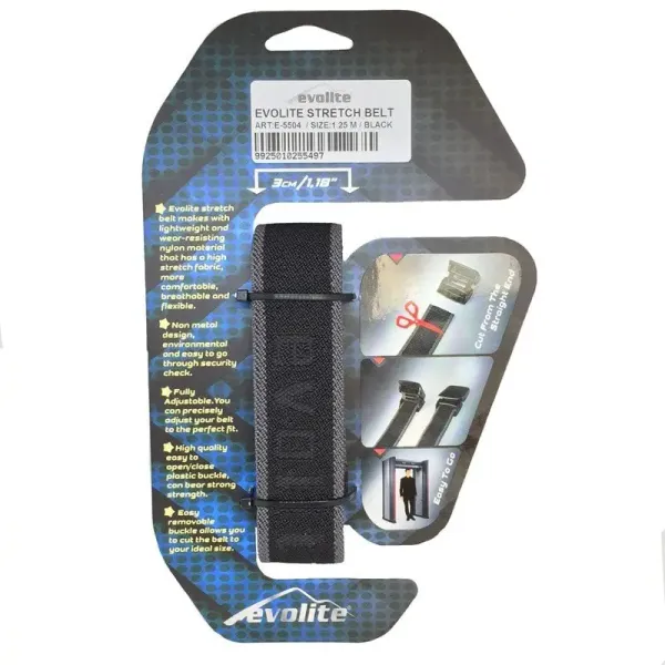 Evolite Stretch Outdoor Kemer/Esnek ve Rahat Yapı