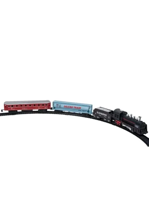 Express exp-01 Motorlu Vagonlu Raylı Sesli Işıklı Şehir Treni