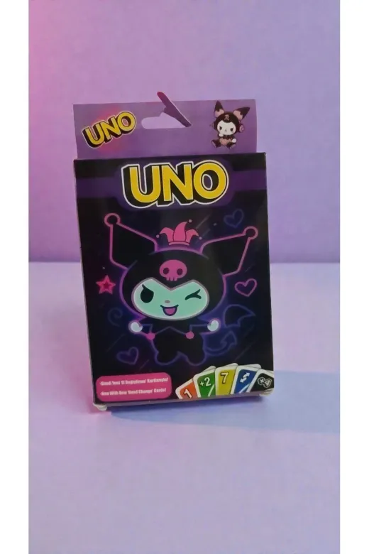 FAMEMUS ACCESSORY 23456787 Kuromi Büyük Boy Uno Kart