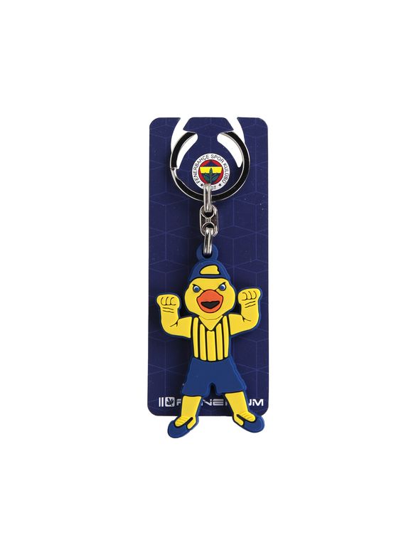 Fenerbahçe Yellow Maskot Silikon Anahtarlık