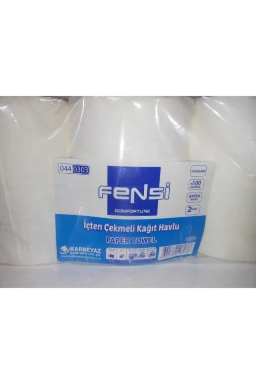 Fensi OtelBukleti-2212 Içten Çekmeli Kağıt Havlu 6 Rulo