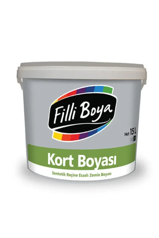 Filli Boya 3000-0034-02-00002 Tenis Kort Boyası 15 Lt Kırmızı