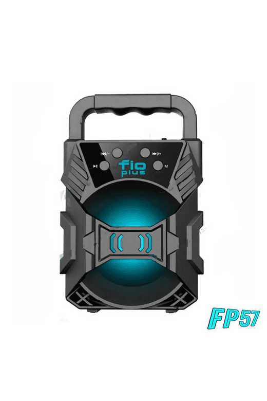 FİOPLUS FİOPLUS 1057 Fioplus 1057 Işıklı Bluetooth Hoparlör Taşınabilir Kablosuz Ses Bombası Speaker