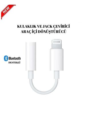 FİOPLUS Fp22 Iphone Uyumlu Lightning Telefon Kulaklık Çevirici Aux Dönüştürücü Aparat