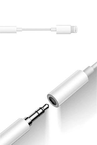 FİOPLUS Fp22 Iphone Uyumlu Lightning Telefon Kulaklık Çevirici Aux Dönüştürücü Aparat