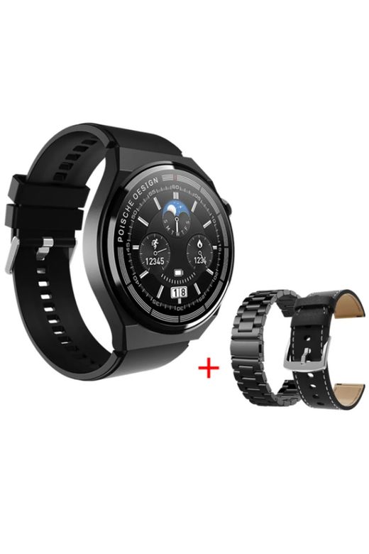 FİOPLUS Watch Gt3 Max (3 Kordonlu) Bt Çağrı Destekli Akıllı Saat