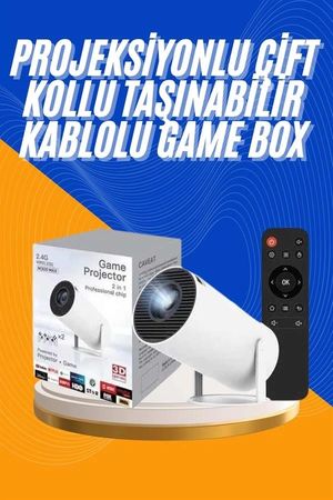 Fırsatkolik 125036831 Mey İthalat Projeksiyon Cihazı Video Oyun Konsolu 8 Gb Hafıza Lcd Ekran Kumandalı 17651942
