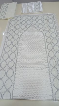 Floş Dantelli Damat Seti 3 Parça