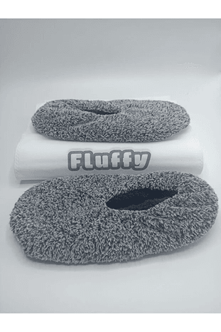 Fluffy 98746513020 Erkek Patik Terlik Katlanabilir Çantada Taşınabilir Ev Babeti Kaymaz Ses Yapmaz Taban