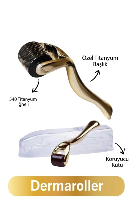 For You Gold der01 Dermaroller - Altın