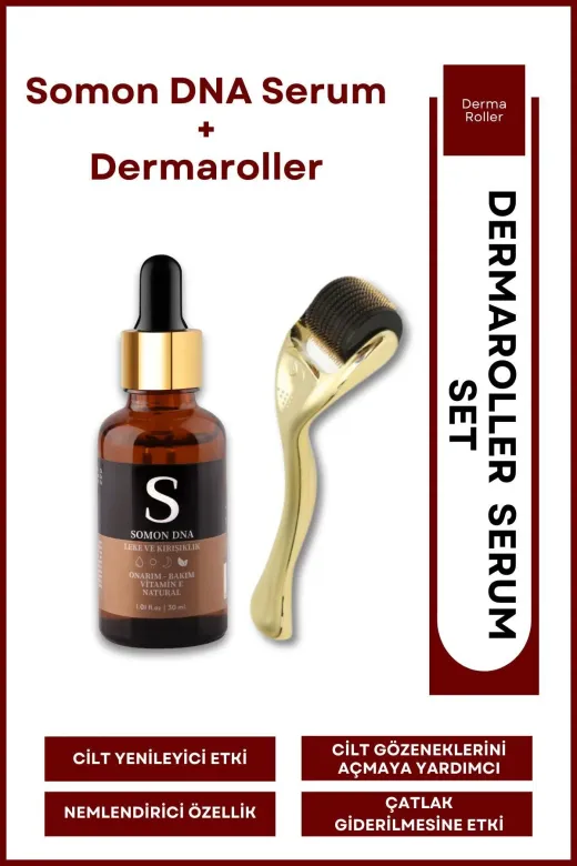 For You Gold der04 Dermaroller (Goldenroller) & Somon Dna Botoks Etkisi