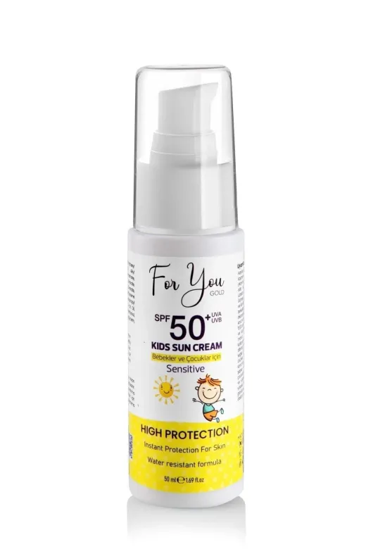 For You Gold g.set Güneş Aile Set |Orijinal Boy Yetişkin Ve Çocuk Güneş Kremi Koruyucu Bakım Seti +50 Spf (2Ürün)