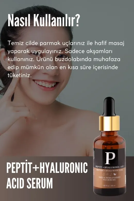 For You Gold pep1 Cilt Yenileyici Ve Yaşlanma Karşıtı, Onarıcı Peptit&hyaluronic Acid Cilt Bakım Serumu 30 Ml