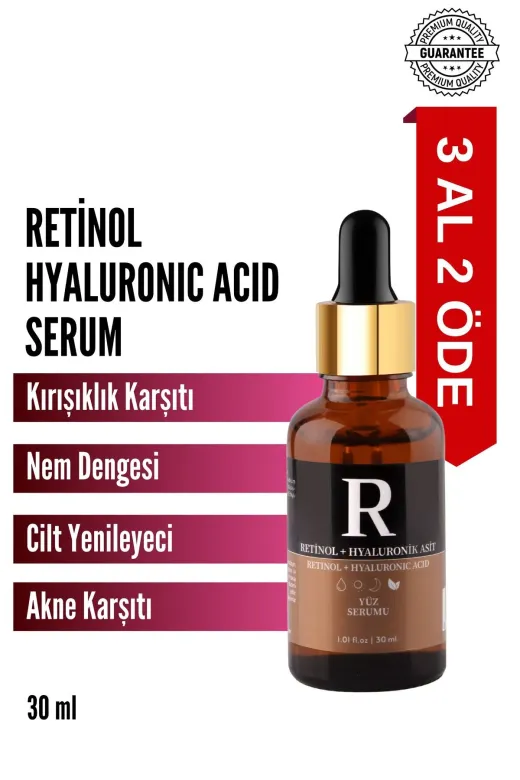 For You Gold RET01 Retinol Içeren Leke Ve Kırışıklık Karşıtı, Aydınlatıcı Ve Nemlendirici Serum 30 Ml