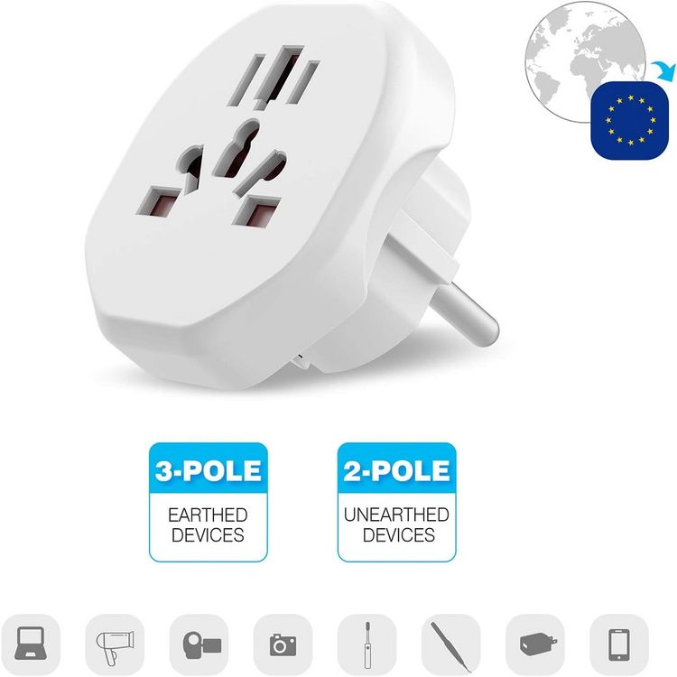 Fulltech 2400W Pd Şarj Aleti 10A Priz Dönüştürücü Fc13
