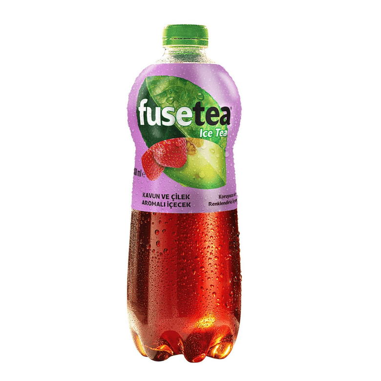 fusetea54202 Fuse Tea Kavun Ve Çilek Aromalı Soğuk Çay 1 L