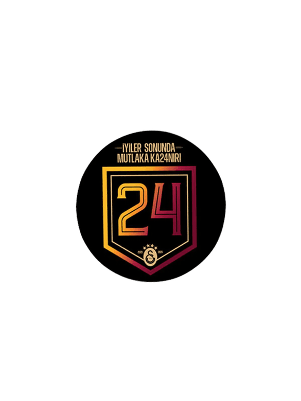 Galatasaray 24. Şampiyonluk Bardak Altlığı
