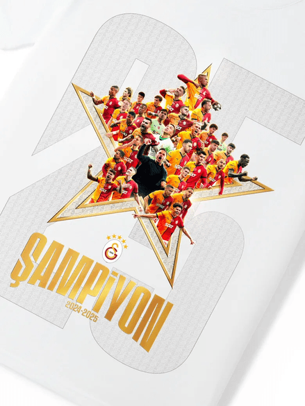 Galatasaray Şampiyonluk Kolaj Çocuk T-Shirt