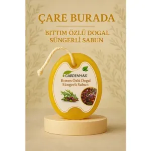 Gardenmax - Bıttım Özlü Doğal Süngerli Sabun